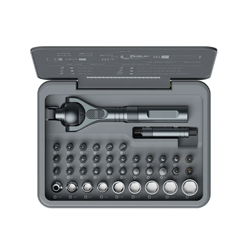Викрутка з комплектом біт Xiaomi Duke RS2 ratchet screwdriver set gray (RS2)