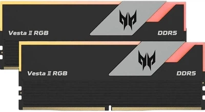 Acer Predator Vesta II DDR5 RGB RAM 32GB (16GBx2) 6000MHz CL36 (BL.9BWWR.652)