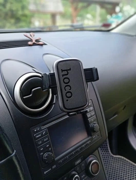 Тримач телефону для Nissan Qashqai J10 (Комлект: основа для панелі Nissan Qashqai J10 + тримач HOCO).