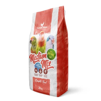 Зерносмесь для средних попугаев Perlyna Stepu Medium Mix, пшеница, просо, овес и семена, 20 кг (PSU83010)