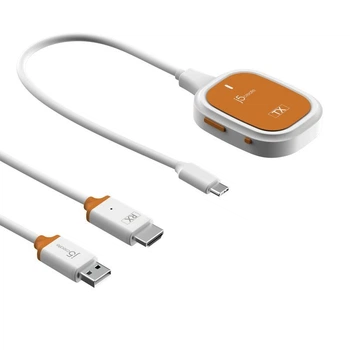 Подовжувач USB-C на HDMI до 15 м (JVAW61-N)
