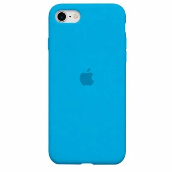 Чохол Silicone case for iPhone 7 / 8 / SE2 Blue (з закритим низом)