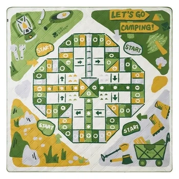 Килимок для пікніка Mobi Garden Camp 200 NX23663021 green (VTG_6941870591110)