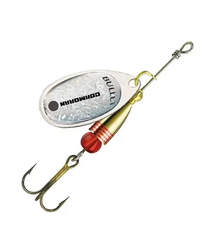 Блешня Cormoran Bullet №2 4g Silver Holo