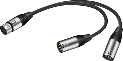 Мікрофонний кабель Beishanque SQ-Y06 XLR штекер — XLR гніздо 3 м