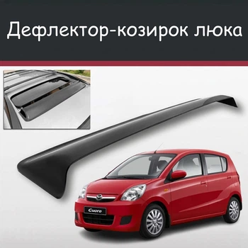 Спойлер дефлектор на люк Daihatsu Cuore Дайхатсу Куоре козирок даху