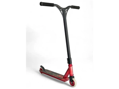 Трюковой самокат Scooter Xinlilong детский от 5 лет до 100 кг алюминиевый диск колеса платформа 35х10 см ABEC-9 промышленный подшипник красный