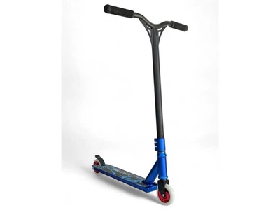 Трюковой самокат Xinlilong Scooter для детей от 5 лет алюминиевые колеса платформа 35х10 см нагрузка до 100 кг ABEC-9 промышленный подшипник синий