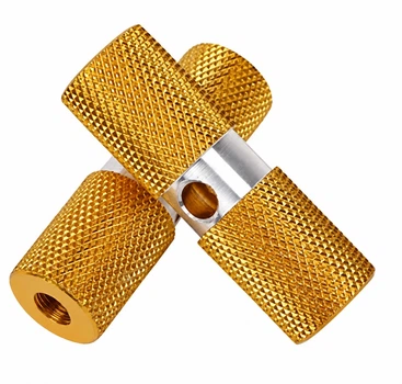 Пеги Duuti для BMX и трюкового самоката, M10, 70 мм, алюминиевые, золотистые, 2 шт.