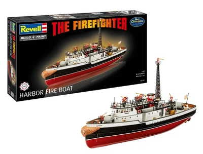 Збірна модель 1:87 американський пожежний катер The Firefighter Revell 05197