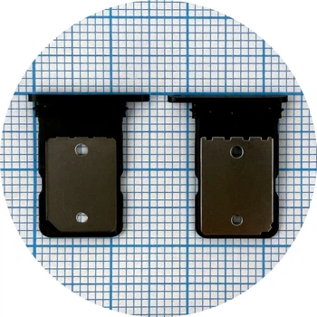 Держатель Sim карты Google Pixel 5a 5G (черный)