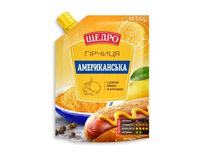 Гiрчиця ЩЕДРО 120г Американська д/п