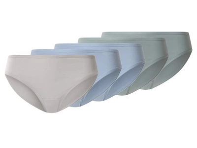 Трусики-слип набор 5 шт. хлопковые для женщины Esmara LYCRA® 508402 L Комбинированный