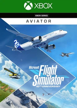 Ключ активации Microsoft Flight Simulator (2020): 40th Anniversary Aviator Edition для Xbox Series S/X