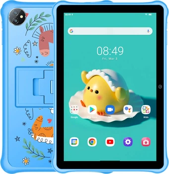 Дитячий планшет 10.1" Blackview Tab A7 Kids 3+2/64Gb 4 ядра Android 12 6580 mAh Блакитний (102344871) - Б/В