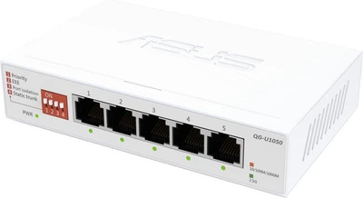 Коммутатор неуправляемый ASUS QG-U1050 (90IG09Z0-MO3B00)