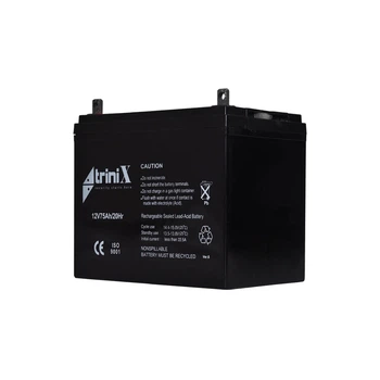 Аккумуляторная батарея TRINIX 12V 75Ah/20Hr свинцово-кислотная