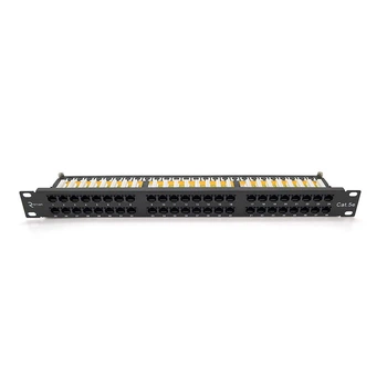 Патч-панель Ritar 48 портів UTP DUAL кат 5Е 19 "1U не екранована чорна