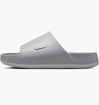 Тапочки мужские Nike Calm Slide Flat Pewter 41 Серый FD4116-004