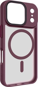 Чохол для смартфона Apple iPhone 18 Pro/17 Pro ArmorStandart Uniq MagCase Dark Cherry (ARM92319)
