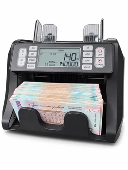 Счетчик Купюр BILL COUNTER AL-162A Детектор Денег с Многоуровневой Проверкой и Калькуляцией по Номиналам