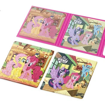 Дитяча магнітна іграшка-головоломка Dayanxiaowa My Little Pony, розвиваюча іграшка для дітей віком 1-6 років, магнітний пазл для складання, подарунок на день народження для хлопчиків та дівчаток віком від 2 років