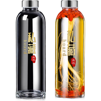 Винная бутылка BJ, пустая стеклянная бутылка, специальная емкость для настаивания спиртных напитков, высококачественная подарочная бутылка, пустая винная бутылка, винная банка, емкость для хранения, емкость для брожения.