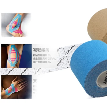 LP Muscle Tape, спортивная кинезиологическая лента, профессиональная лента для мышц спортсменов, водонепроницаемое средство для снятия напряжения, спортивный бинт.
