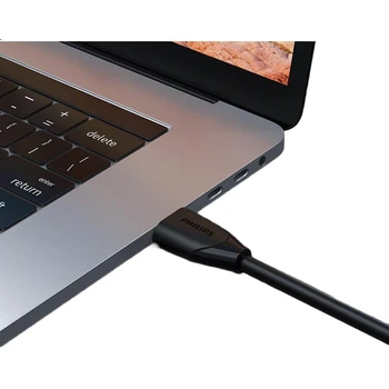 Кабель Philips HDMI 2.0 4K цифровой высокоскоростной 3D видеокабель профессионального класса для ноутбука, телеприставки, телевизора, проектора, монитора, передачи данных, 20 м