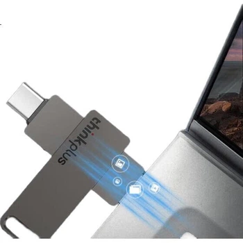Флеш память USB Lenovo ThinkPlus MU110 32GB USB 3.2 Gen1 + Type-C