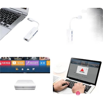 USB-конвертер Acer в Ethernet с разъемом RJ45 для расширения сетевого порта для ноутбуков и настольных компьютеров.