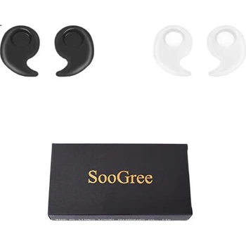 Силіконові вушні гачки SooGree, фіксатори дужок для окулярів, протиковзкі чохли для ніжок, змінні аксесуари проти падіння, вушні гачки, стиль «кома»