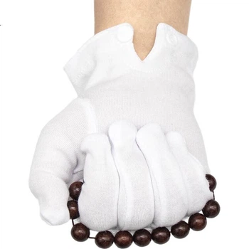Рукавички Minggu Etiquette White, з трьома пряжками, для службового використання, для парадів та безпеки, 10 пар, CW995397