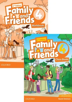 Комплект підручників Family and Friends 4 (2nd edition) sb+wb