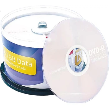 DVD-R диски Newsmy Taiwan Business Series, 16 дисков по 4,7 ГБ, пустые, упаковка из 50 штук.