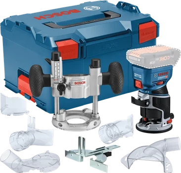 Акумуляторна кромкова фреза Bosch Professional GKF 18V-8 18 В 6–8 мм 10000–30000 об/хв (06016C2003)