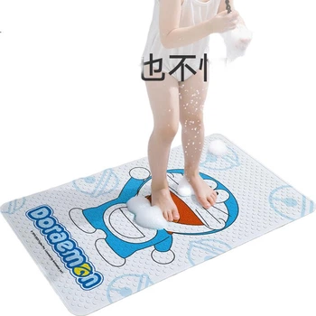 Противоскользящий коврик для ванной комнаты Dajiang Doraemon с совместным брендингом, для детской душевой, ванной комнаты, 40x70 см.