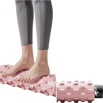 Массажный ролик Anta Foam Roller Solid Double Floating Point Yoga Stick для расслабления мышц.