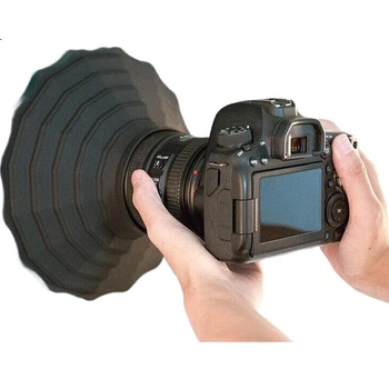 Матовая бленда JJC для фотокамер Canon/Sony, антибликовый аксессуар для аквариумной/витринной/ночной фотосъемки.