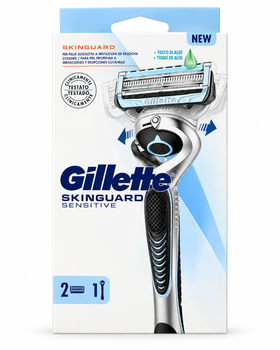 Станок для гоління Gillette Skinguard Sensitive FlexBall з 2 змінними картриджами