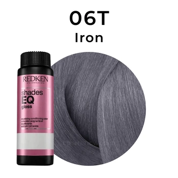Фарба для волосся тон в тон без аміаку з ефектом кондиціонера Redken Shades EQ Gloss Bonder Inside тон 06T Iron