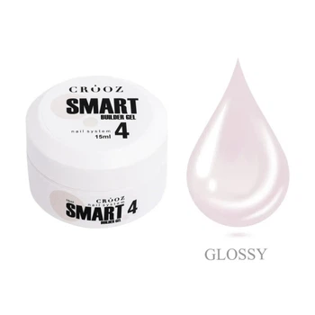 Гель для наращивания Crooz Smart Builder Gel 04 молочно-розовый 15 мл