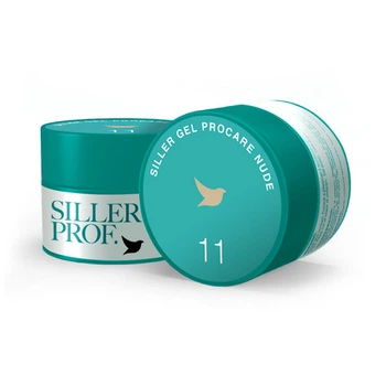 Гель для моделирования и укрепления Siller Professional ProCare Gel Nude 011 в баночке светлый бежевый 15 мл