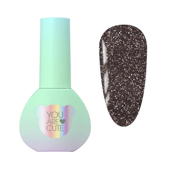 Гель-лак You Are Cute Color Gel 147 светоотражающий горький шоколад 5 мл