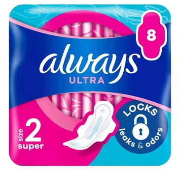 Гігієнічні прокладки Always Ultra Super Plus Single 8 шт 4015400759119