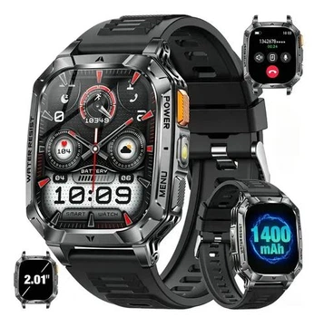 Смарт-годинник AK103 з 2,01-дюймовим HD-екраном, Bluetooth-дзвінками