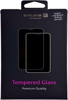 Захисне скло для Samsung Galaxy A56 Evelatus Corning Gorilla Glass Anti-Static 3D Full Cover 10X Stronger (EVESAMA56CGGS)
