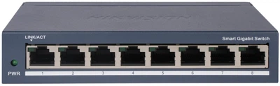 Коммутатор HIKVISION DS-3E1508 гигабитный управляемый на 8 портов