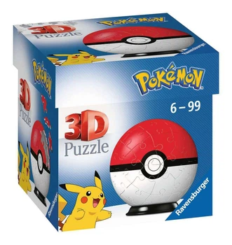 3D Пазл Ravensburger Покебол Классический — Pokémon Pokéballs: Classic (11256)