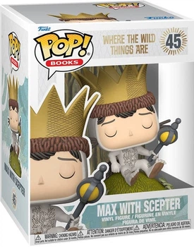 Фигурка Funko POP! Books: Where the Wild Things Are — Max with Scepter (Макс со скипетром) #45